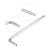 uxcell Long Tamper Proof Torx Star Key Bit Wrench, L-Shape