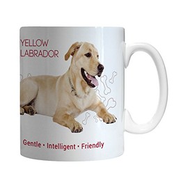 Boelter Brands Yellow Labrador Ceramic Mug, 11-ounce