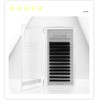 Auto Fan False Eyelashes Women Professional Salon Black Volume False