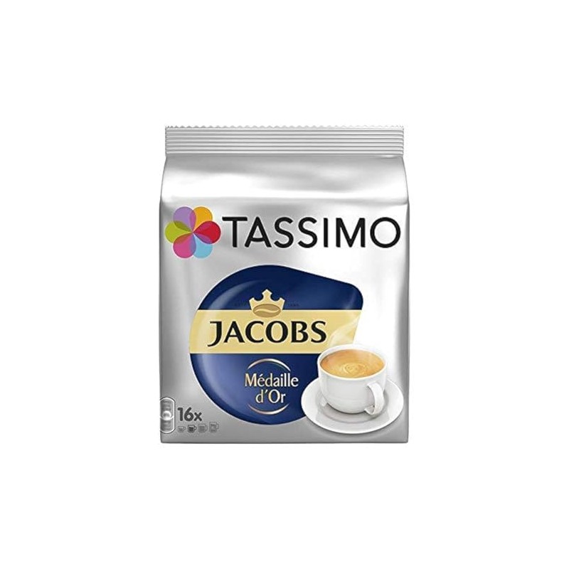 Tassimo Jacobs Krönung Médaille d´Or, Rainforest Alliance Certified, 16 T-Discs