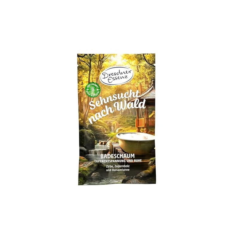 Dresdner Essenz Bath Foam Longing for Forest 6 x 60