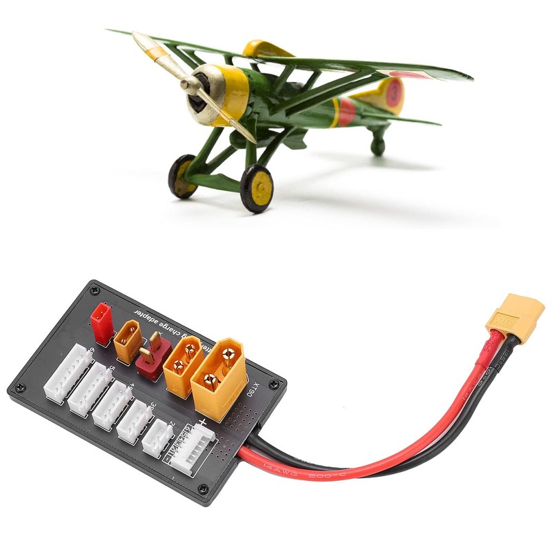 Walfront Parallel Charging Board Balanced Charging Plate Adapter ///JST/T Plug