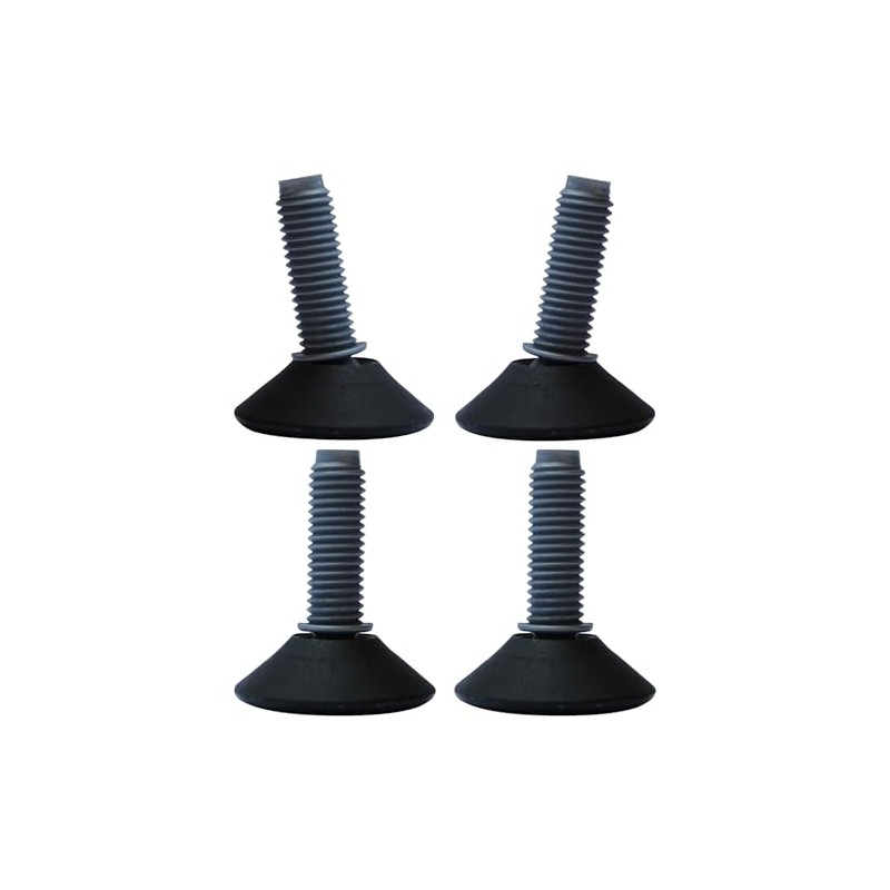 cyclingcolors 4 x Adjustable Foot Adjusting Plate M10 Adjustment Screw