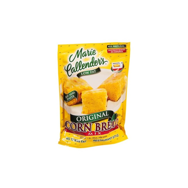 Marie Callender's Original Cornbread Pouch, 16-Ounce Pouches (Pack of 12)