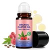 Castor Oil Organic Cold Pressed - Castor Oil Roll On