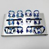 Unbranded Dental Rubber Dam Clamps Stainless Steel Endo Restorative Barrier