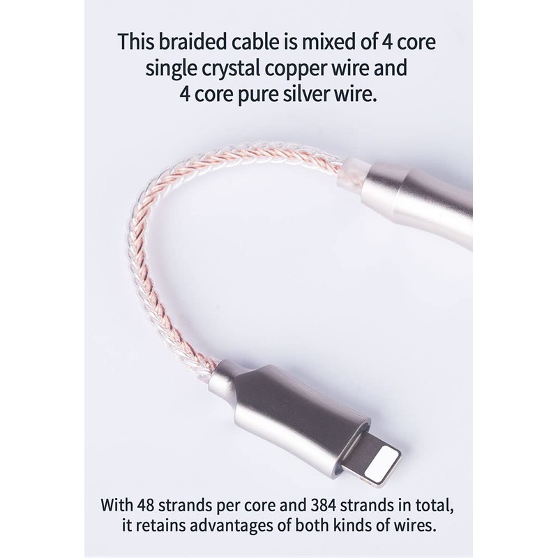 KBEAR Earphones to 3.5mm Jack High Adaptability Mixed Silver and