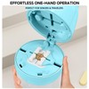 Pill Cutter 1/4 |Precision Quarter Cutter |3-SectionStorage |Crush-Free Blades |Compact