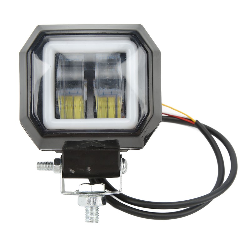 20 W 6500K LED Square Light Bar Spotlight DRL Angel