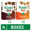 Kashi GO Breakfast Cereal, Fiber Cereal, Family Breakfast, Variety Pack