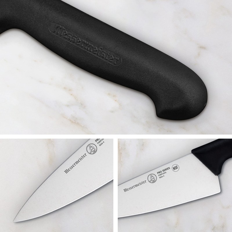 Messermeister Pro Series 6” Wide-Blade Chef’s Knife - German X50