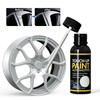 XTryfun Silver Gray Rim Touch Up Paint, Automotive Touch Up
