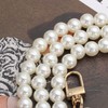 LIKENNY Pearl Chain, Pearl Strap, Bag, Chain Belt, Replacement, Shoulder
