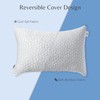 COOL GEL Reversible Shredded Memory Foam Pillow, Supportive and Comfortable,