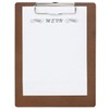 Olympia Menu Clipboard A4, Brown, Menu Presentation Clip Board, MDF,