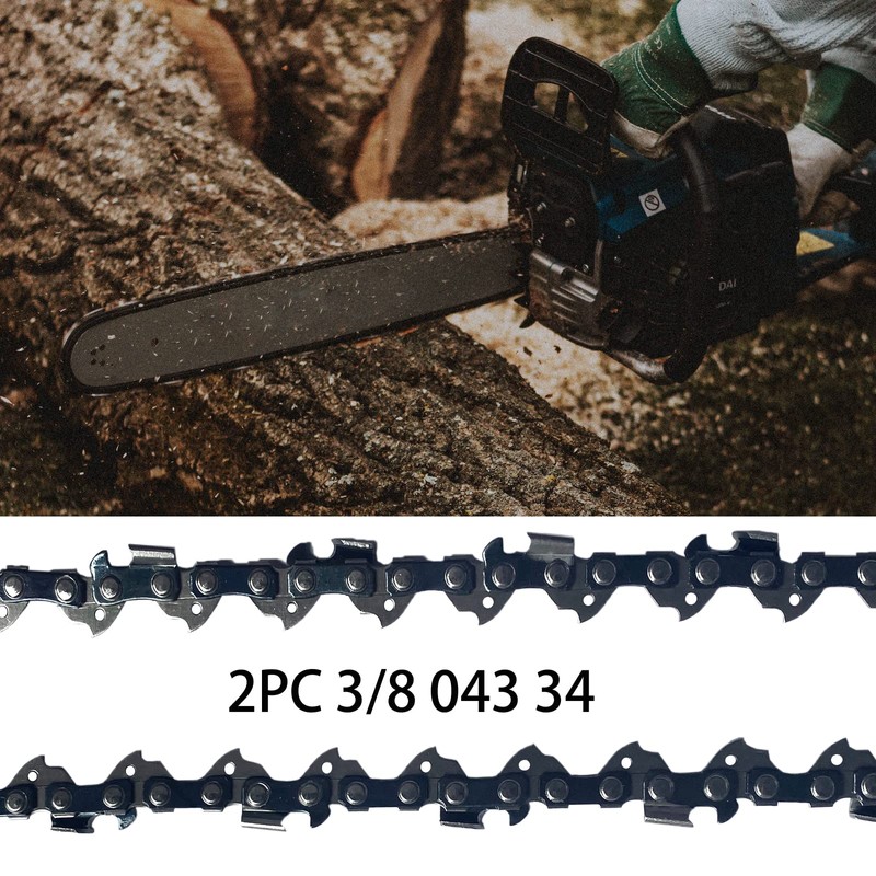 Opuladuo 2PC 8 Inch Polesaw Chain for Black & Decker