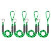 4 Pcs Boat Bungee Dock Lines, 4 Feet Mooring Rope