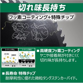 HiKOKI (HaiKoki) Circular Saw Chip Saw; Outer Diameter: 3.9 inches (100 mm), Super Chip Saw Black Crest (Kuroshachi) 0037-5608; Outer Diameter: 3.9 inches (100 mm), Hole Diameter: 0.8 inches (20 mm