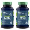 Heart & Harvest 1000mg MSM Methylsulfonylmethane Tablets, 2 Count, 150 Tablets / Heart & Harvest 1000mg MSM 메칠설포닐메탄 타블렛, 2개, 150정