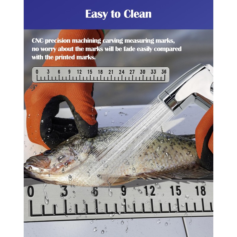 36" Fish Ruler for Boat EVA Foam Fish Measuring Ruler