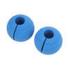 1 Pair of Barbell Dumbbell Curved Bar Grip Round Spherical