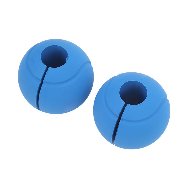 1 Pair of Barbell Dumbbell Curved Bar Grip Round Spherical