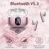 Bluetooth Headphones, Wireless Bluetooth 5.3 Sport In-Ear Headphones with 4