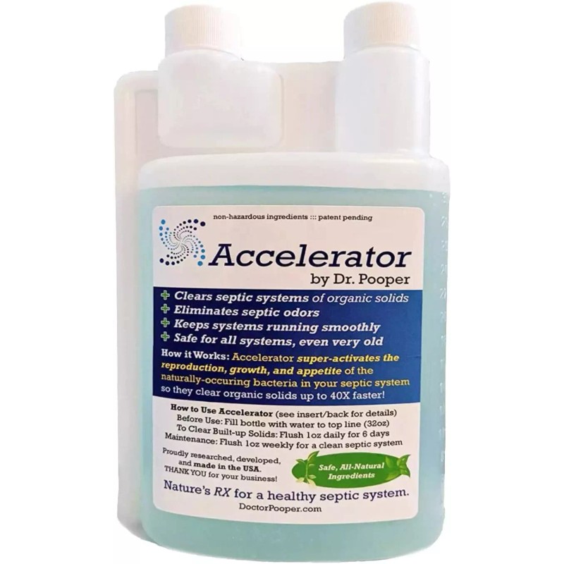 Accelerator by Dr. Pooper Dr. Pooper Accelerator Septic Tank Treatment