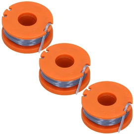 SPARES2GO 2.5m Line & Spool for MacAllister MGTP18Li Strimmer Trimmer (Pack of 3)