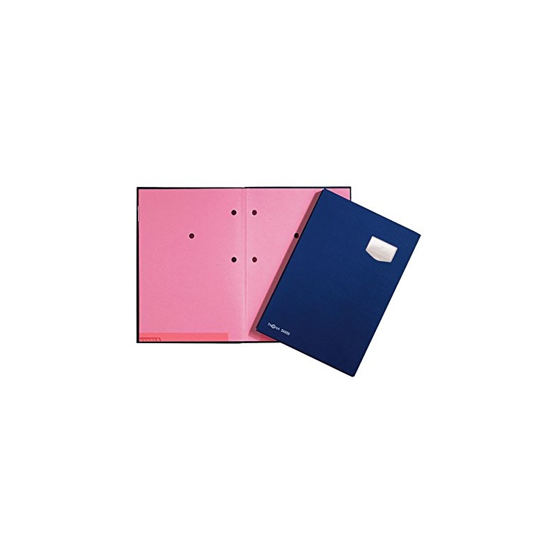 Pagna Unterschriftsmappe de Luxe 10-teilig, mit hochwertigem Kunststoff-Einband dehnbarem Rücken,