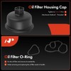 A-Premium Engine Oil Cooler and Oil Filter Housing - Compatible