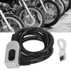 Smart Bluetooth Fingerprint Cable Lock Anti Theft Keyless Electronic for