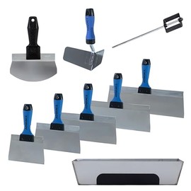 Ultimate Drywall Finishing Kit - Stainless Steel I Advance Equipment MFG Co. I Professional Quality I Mud Pan, Drywall Knife,Pail Scoop I Model 35631 I 100+ Years Family Owned USA Made