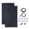 LINEBA 100W 200W 400W Mono Solar Panel Kit Monocrystallin -