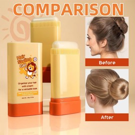 Hair Wax Stick For Baby Styling,Hair Wax Stick For Kids,Baby Hair Gel,Ha-Ir Styling Products,Anti-Frizz Non-Greasy,Compact And Portable,Long Lasting Quick Shaping,Soothing And Non-Irritating