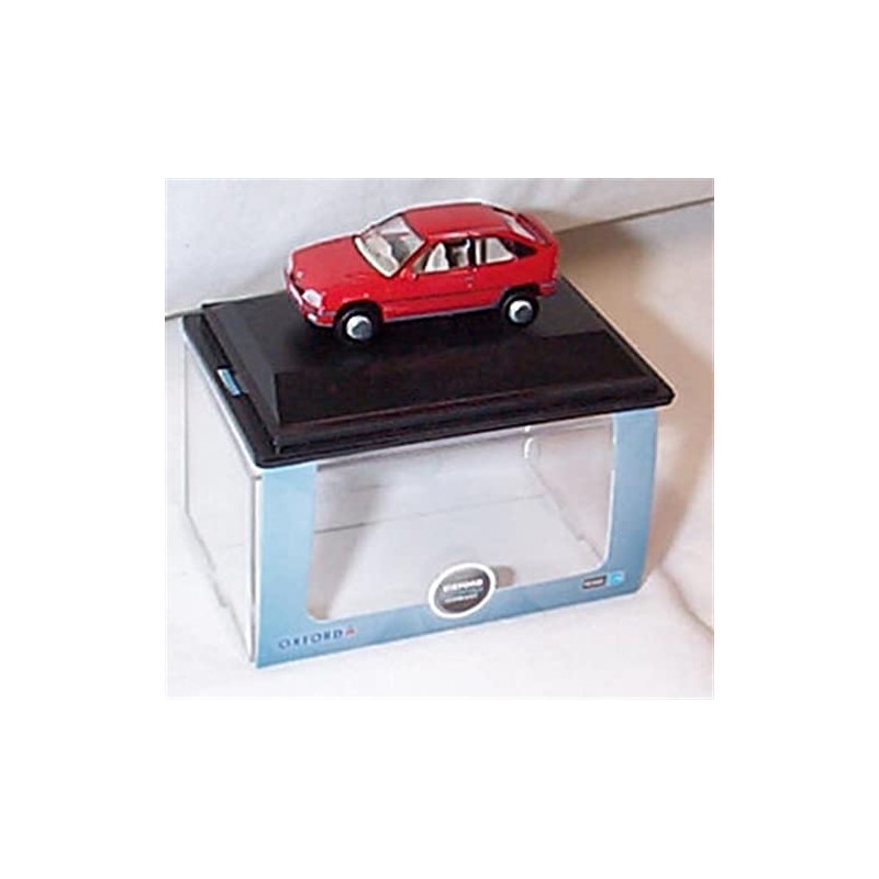 Oxford Vauxhall Astra MK11 RED vehicle 1:76 scale diecast model