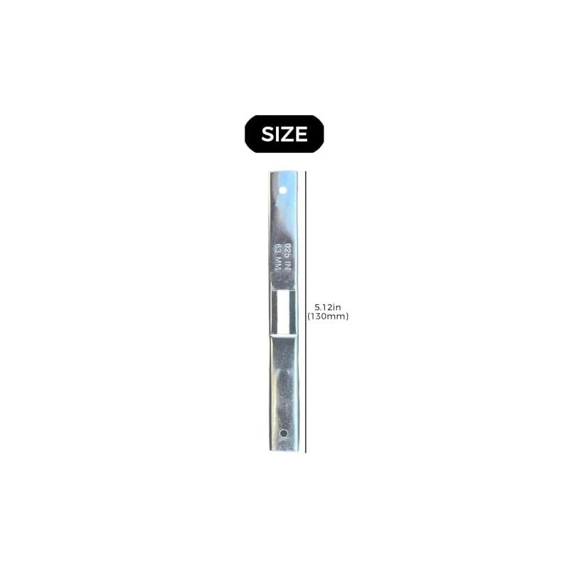 ZQTSANKESL Precision Chainsaw Depth Gauge Tools - 0.65mm/0.026in Portable Raker