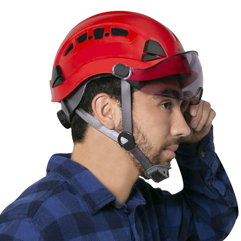 JORESTECH Sliding Retractable Integral Visor Shield for Helmet Mounted Eye