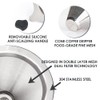 Swetwiny Pour Over Coffee Filter with Stand, Reusable Paperless Coffee