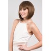 Brown inverted bob wig: Colette chestnut brown #8