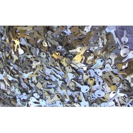 GOOD mix lot  Misc Key BLANKS 3 pounds HOUSE,CARS,etc