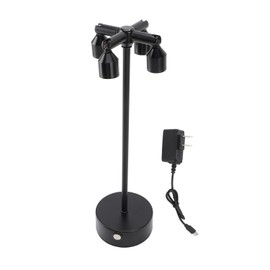 Modern LED Cordless Desk Lamp 3 Brightness Adjustable Touch Control Yellow Light Rechargeable Table Lamp  100‑240V