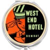 NewCharms West End Hotel Bombay Compact with Mirrors - Perfect