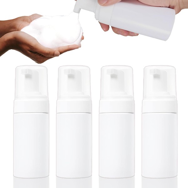 100 ml White Foam Dispenser, Pack of 4