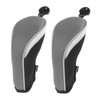 Andux Golf Hybrid Club Headcovers with Interchangeable Number Tags (Set
