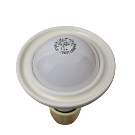 AttractionOil.com White Ceramic Light Bulb Diffuser Ring + Fragrance Sample Vial (Citrus, 5/8 Dram Sample Vial)