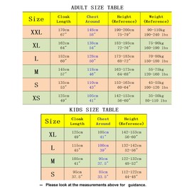 GOLDSTITCH GOLDSTITCH Men & Kids Tunic Hooded Robe Cloak Knight Fancy Cool Cosplay Costume