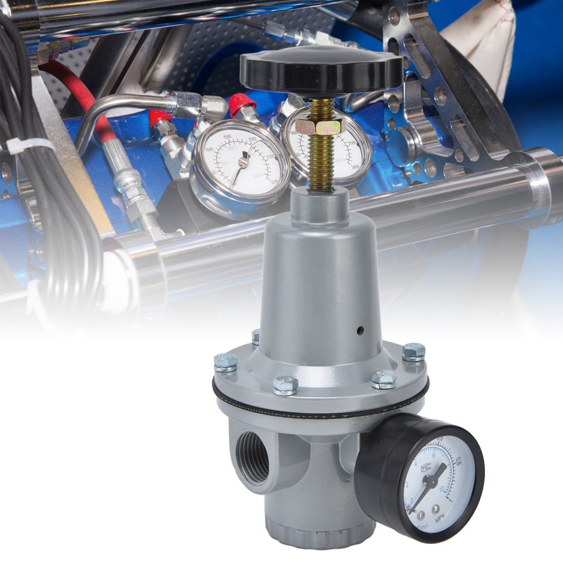 Air Pressure Regulating Valve Aluminum Alloy Small Pneumatic Air Regulator