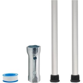 yrjns RV Water Heater Anode Rods with 1-1/16 inch Socket, Magnesium Anode Rod for RV hot Water heaters Replace for Suburban Water Heaters Suburban & Morflo, 9.25''Long & 3/4'' Thread