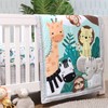 The Peanutshell 3 Piece Baby Crib Bedding Set for Boys